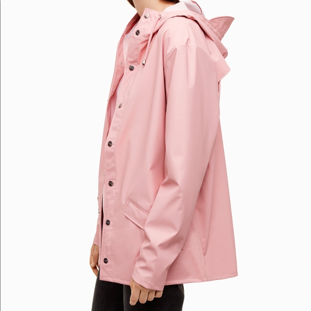 New RAINS Jacket | Pastel Pink